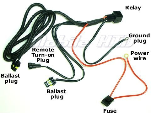 Wire Harness with Relay
