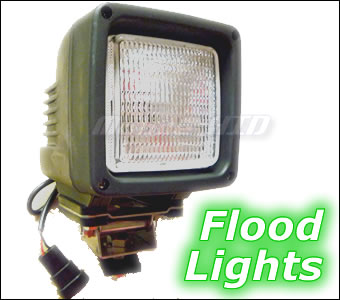 Flood Pattern HID Work Lights