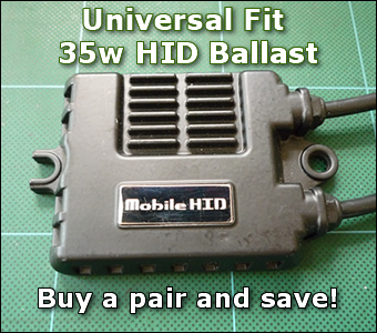 Two 35w Ballast (universal fit)